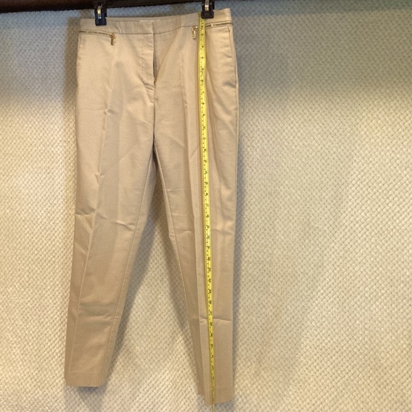 Calvin Klein - Tan , ankle length slacks. - Picture 3 of 9